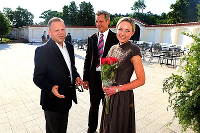 Rolandas Dovidavičius, Algimantas ir Indra Ramanauskai