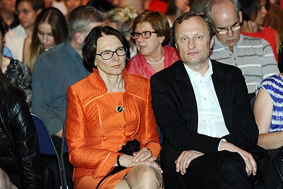 Gintautas Kėvišas su žmona Rūta