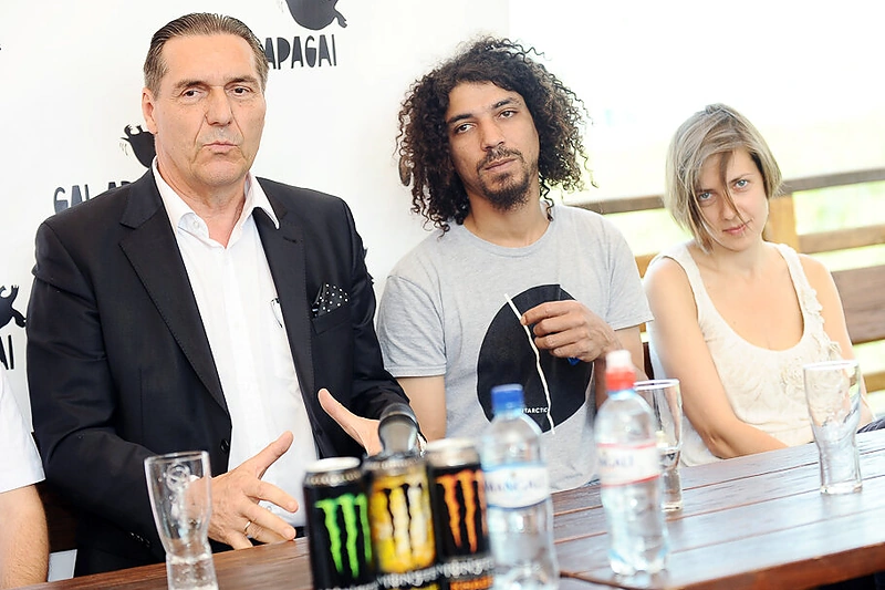 Algirdas Kaušpėdas ir Viktoras Diawara