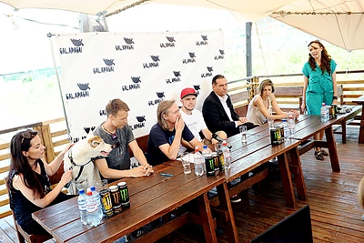 „Galapagų“ spaudos konferencija