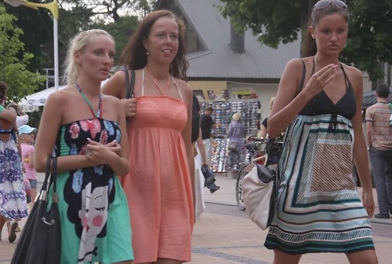 Margaspalviai Palangos poilsiautojai