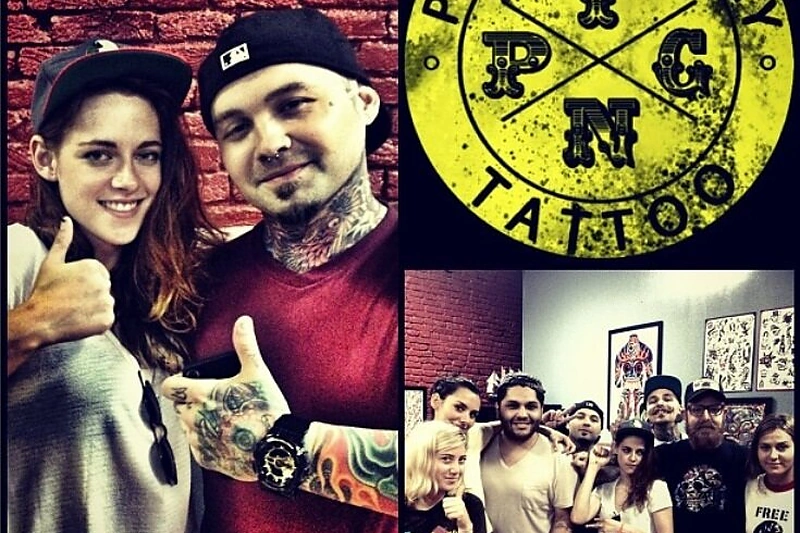 Kristen Stewart pasidarė pirmąją tatuiruotę