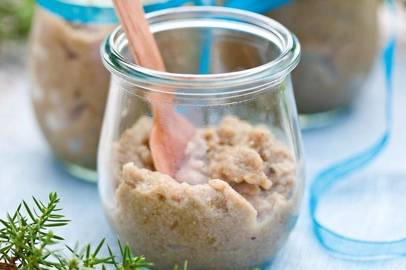 Grybų tyrė ir ekstraktas sriuboms gardinti