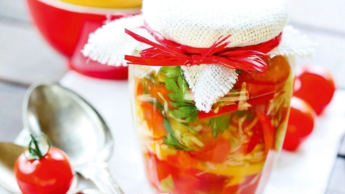 Daržovių sriuba su paprikomis