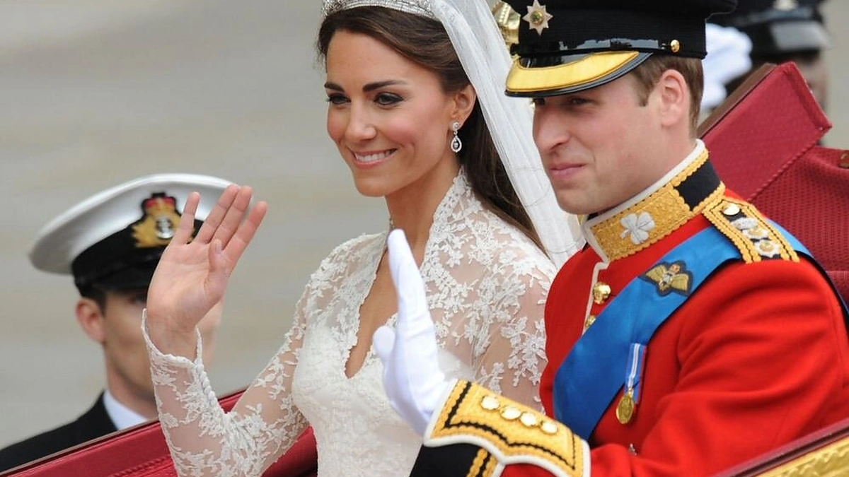 Princas Williamas ir Kembridžo hercogienė Catherine (2011-ųjų balandis)