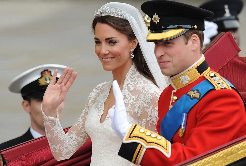 Princas Williamas ir Kembridžo hercogienė Catherine (2011-ųjų balandis)