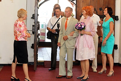 Romualdos Danutės ir Ivano Jevtušenkų auksinės vestuvės