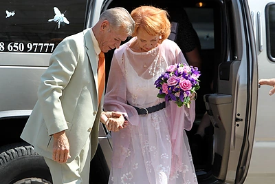 Romualdos Danutės ir Ivano Jevtušenkų auksinės vestuvės