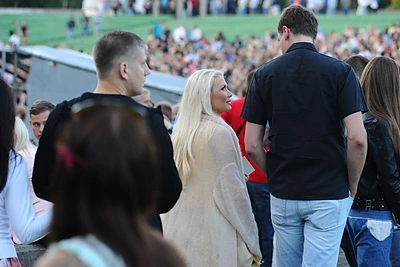 Natalija Bunkė su vyru Danieliumi