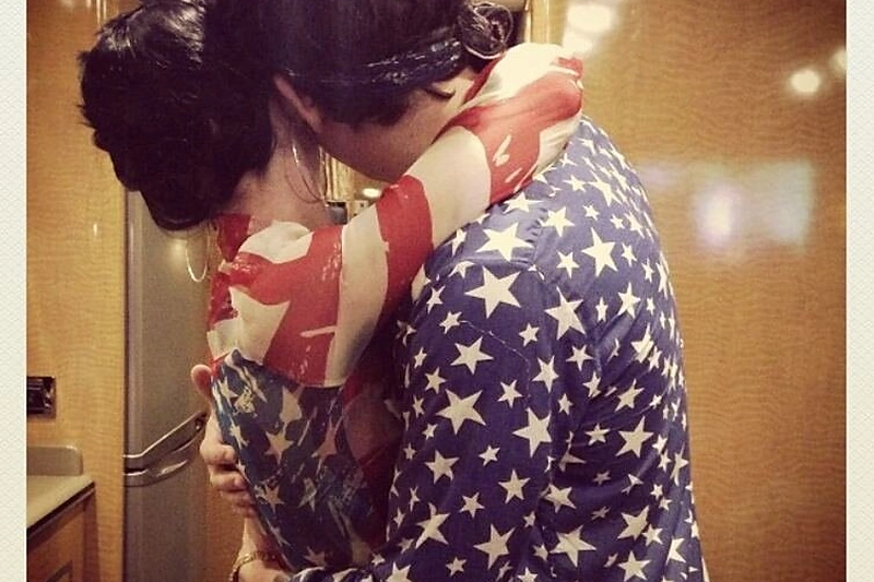 Katy Perry ir Johnas Mayeris švenčia JAV nepriklausomybės dieną