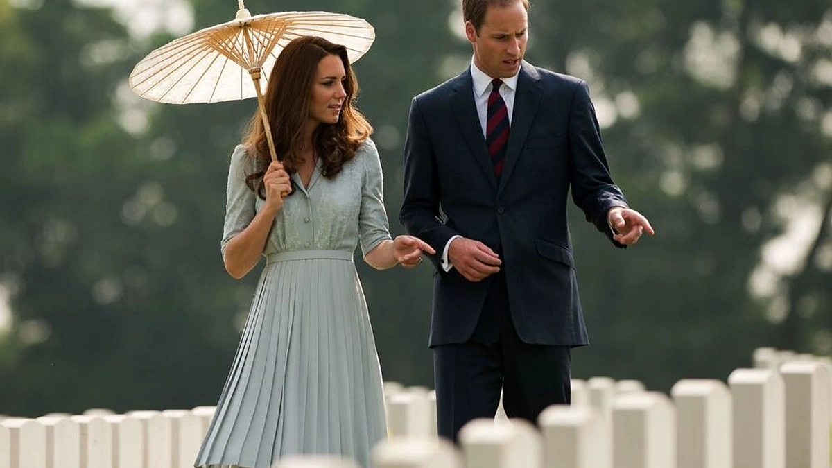 Princas Williamas ir Kembridžo hercogienė Catherine (2012-ųjų rugsėjį)