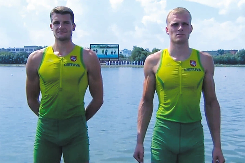 Saulius Ritteris ir Rolandas Maščinskas