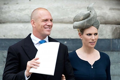 Zara Phillips su vyru Mike'u Tindallu