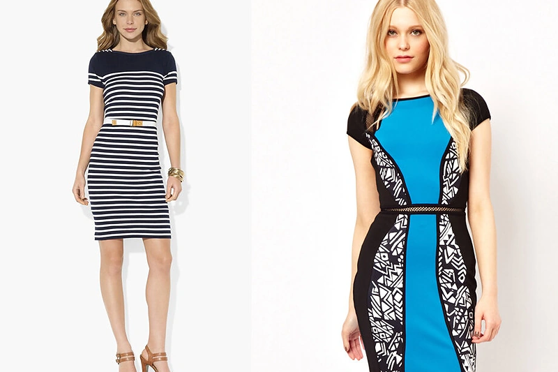 Iš kairės: Ralph Lauren suknelė iš nordstrom.com ir River Island suknelė iš asos.com.