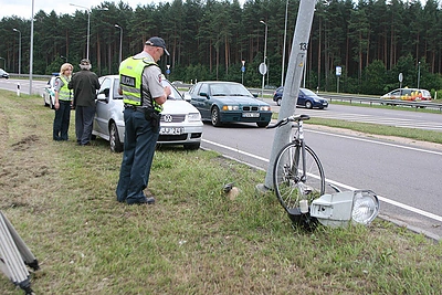 Avarija Vilniuje, Oslo g.