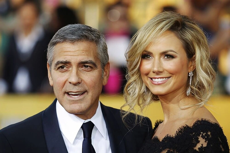 George'as Clooney ir Stacy Keibler
