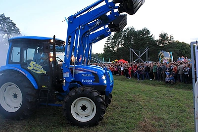 Žagarės vyšnių festivalio akimirka
