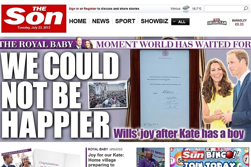 „The Sun“ savo pavadinimą į „The Son“ pakeitė ir internete