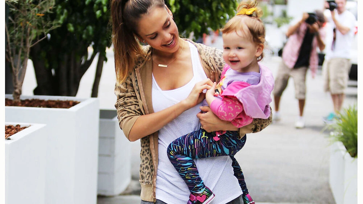 Jessica Alba šių metų liepą.