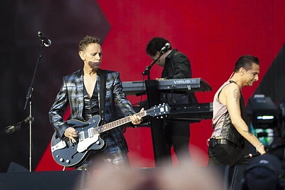 „Depeche mode“ koncerto Vilniuje akimirka