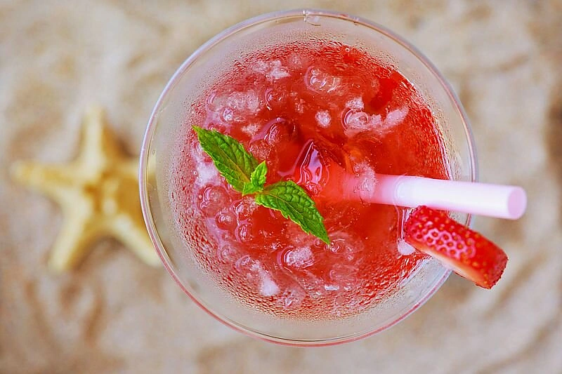 Gėrimas su ledukais