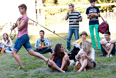 Festivalio „Granatos Live“ akimirka