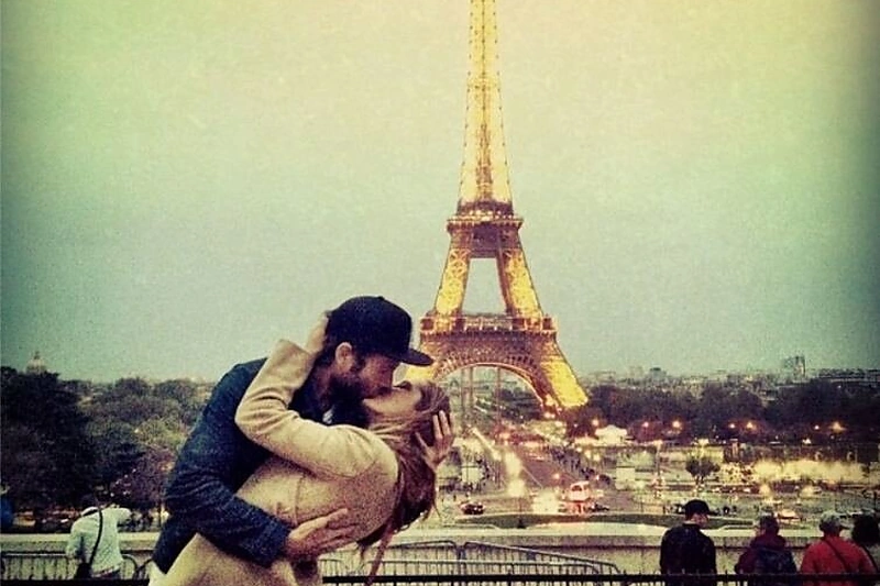 Teresa Palmer ir Markas Webberis Paryžiuje