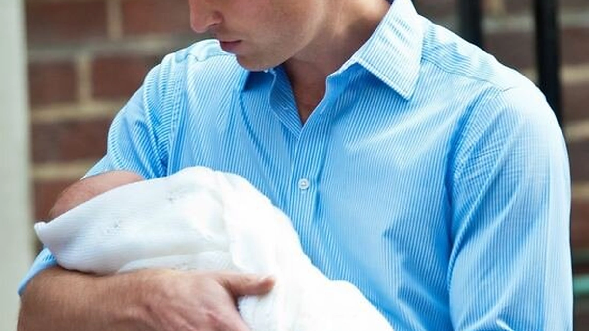 Princas Williamas su sūnumi George'u