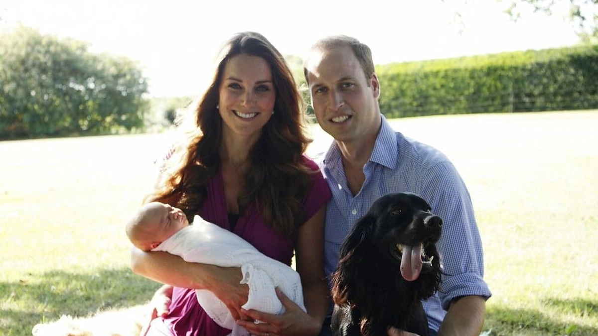 Princas Williamas, Kembridžo hercogienė Catherine ir princas George'as