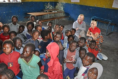 Giedrė Talmantienė Zambijoje