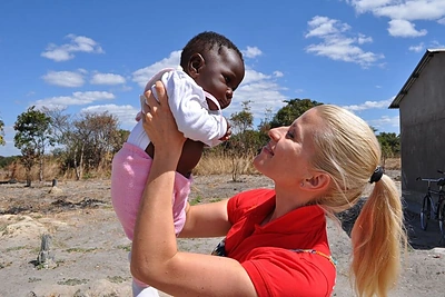 Rūta Mikelkevičiūtė Zambijoje