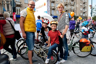 Edmundas Jakilaitis su žmona Rasa ir vaikais - Barbora ir Bernardu