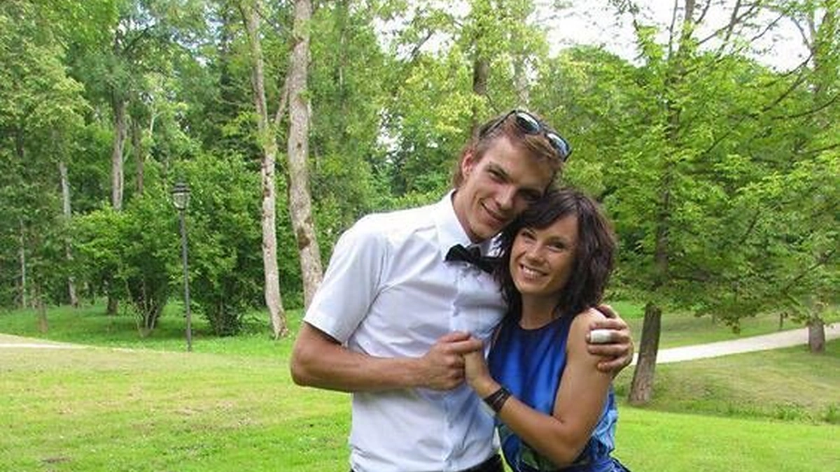 Algirdas Grudinskis-Grūdas ir Justina Barkauskaitė