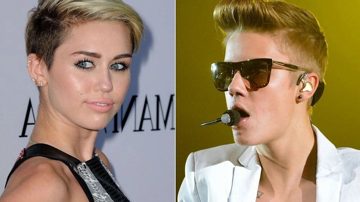 Miley Cyrus ir Justinas Bieberis