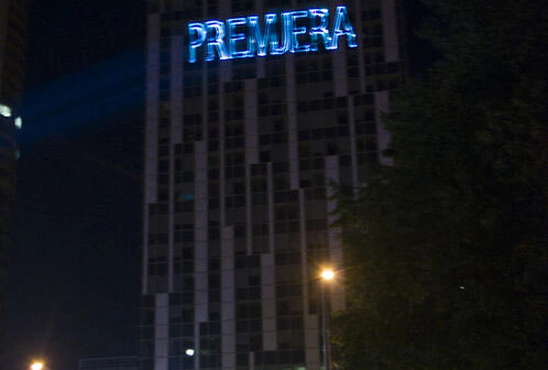 Stebėti „Lietuvos balsą“ gerbėjus kvietė lazerių šou