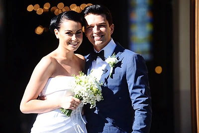 Simona ir Jonas Nainiai švenčia pirmąsias vestuvių metines ir linki poroms tuoktis