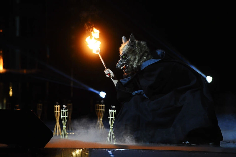 Karinos Krysko-Skambinės pasirodymo akimirka