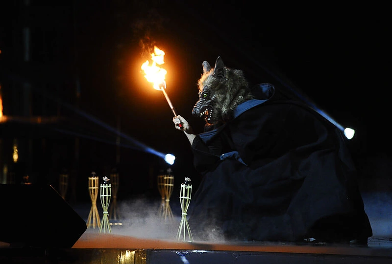 Karinos Krysko-Skambinės pasirodymo akimirka