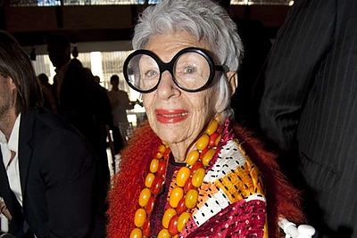 Mados ikona Iris Apfel / „Scanpix“ nuotr.