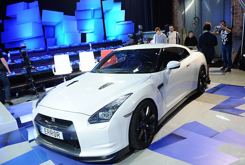 Laidos „Yra kaip yra“ filmavimo akimirka