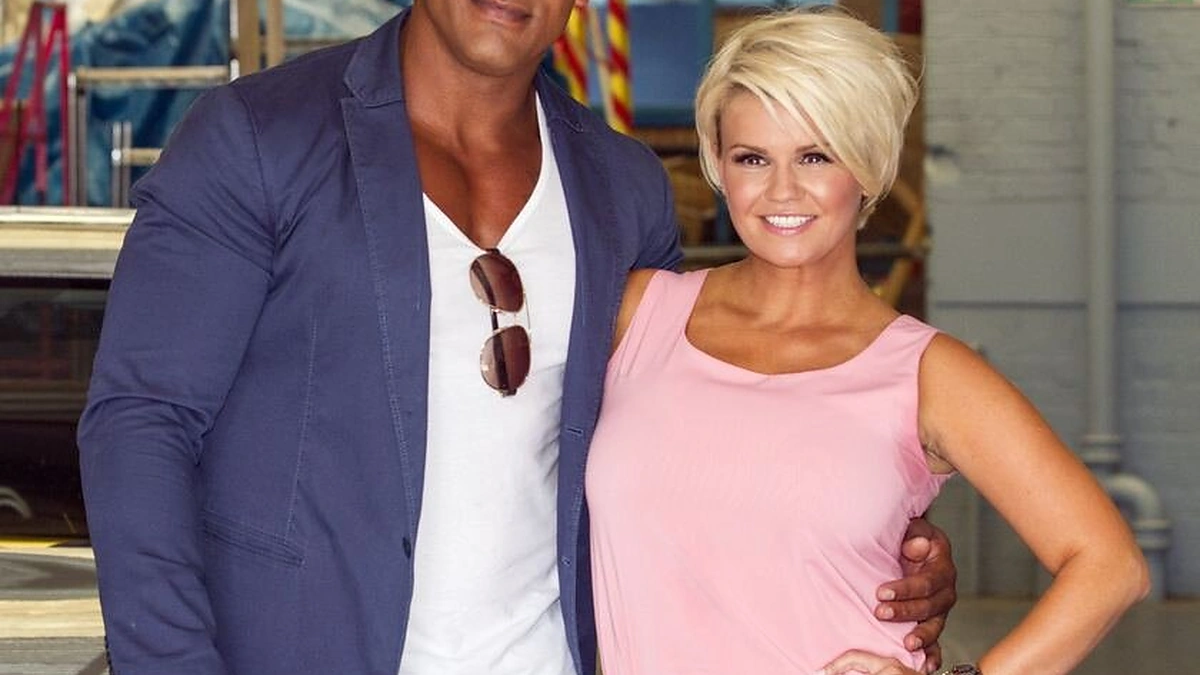 Kerry Katona ir George'as Kay