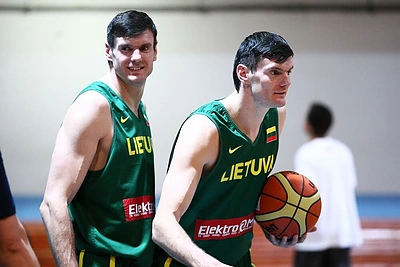 Neplanuotos akimirkos: šventė broliams Lavrinovičiams buvo triguba