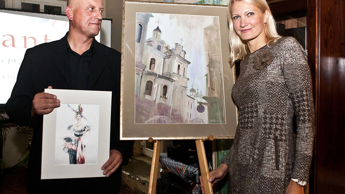 Arvydas Vaičiūnas ir Svetlana Ovinova