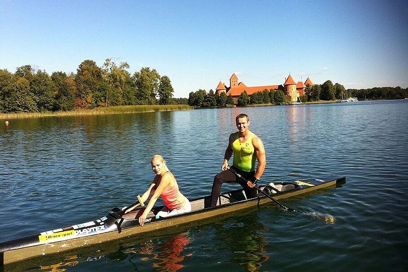 Nijolė Pareigytė-Rukaitienė ir Jevgenijus Šuklinas
