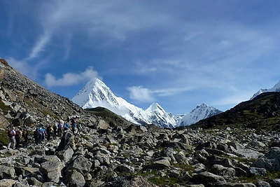 Aistės Strazdaitės kelionės į Nepalą akimirka