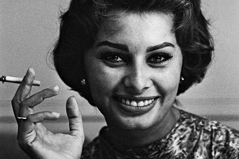 Aktorė Sophia Loren