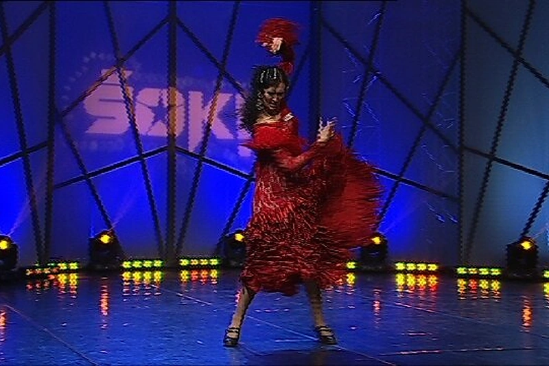 Projekto „Šok!“ dalyvė