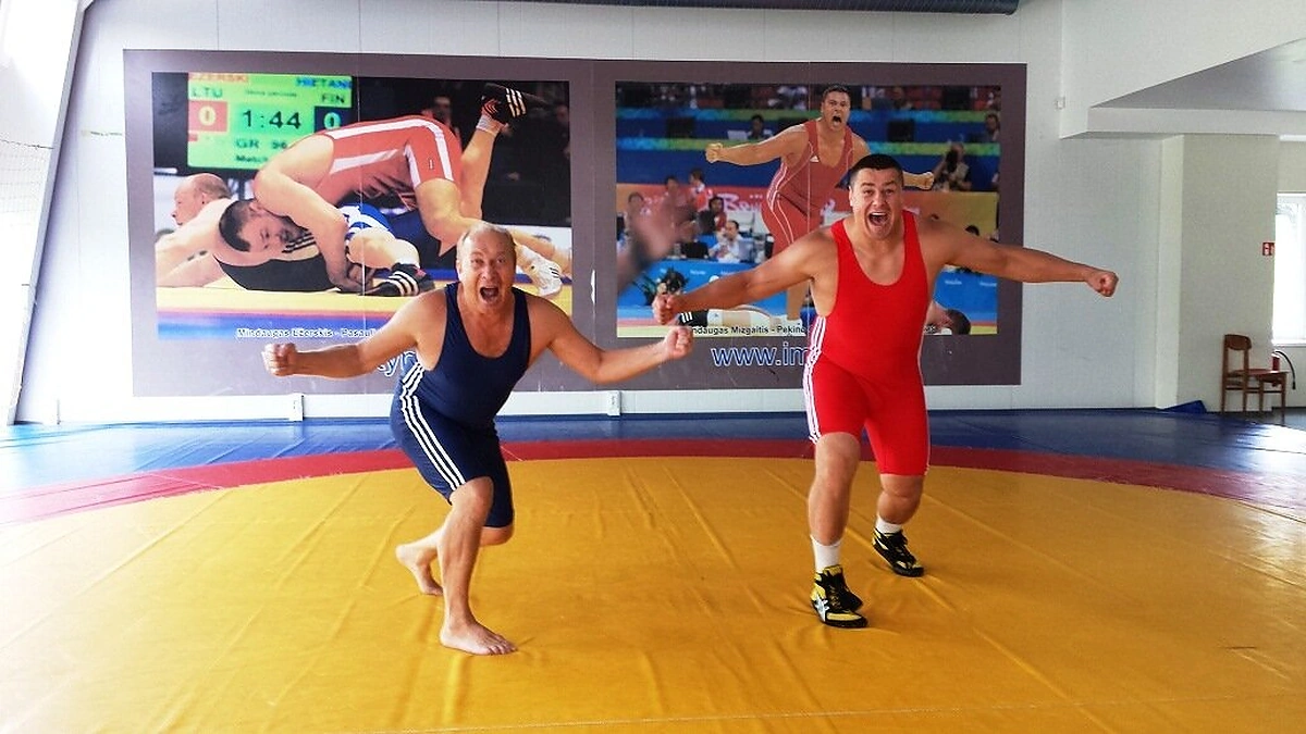 Jurijus Smoriginas ir Mindaugas Mizgaitis