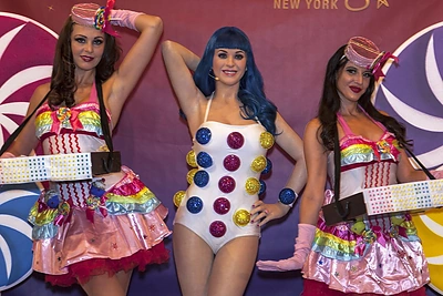 Vaškinė Katy Perry skulptūra