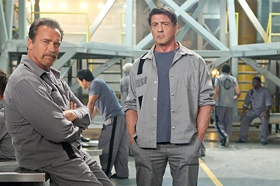Sylvesteris Stallone ir Arnoldas Schwarzeneggeris filme „Pabėgimo planas“